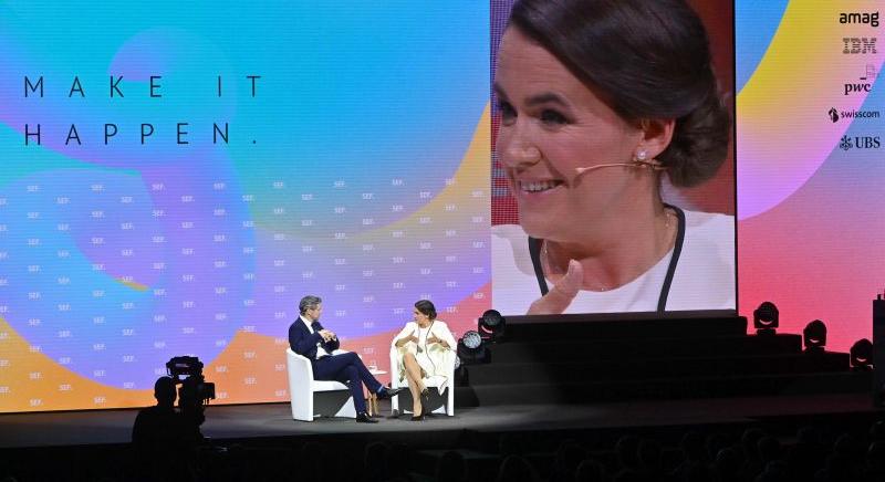 Novák Katalin elmagyarázta Svájcban, miért nagyon családbarát az Orbán-kormány