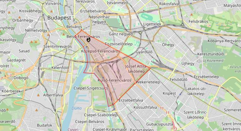 Tűz ütött ki a Boráros tér közelében, többeknek el kellett hagyniuk a lakásukat