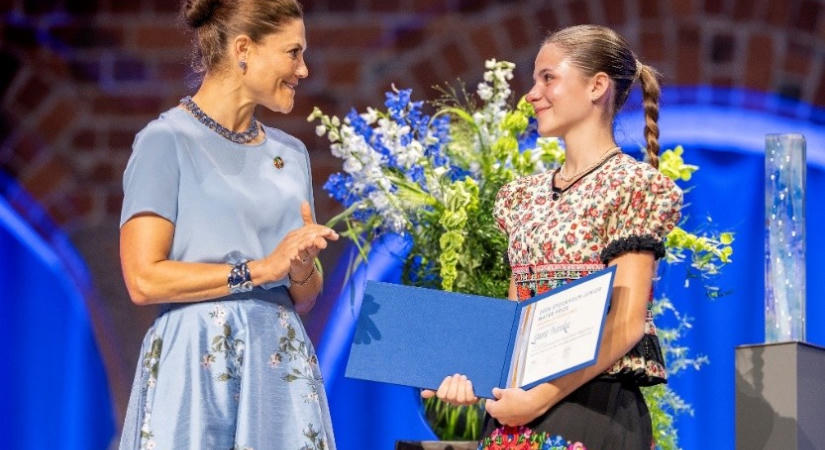 Történelmi siker: Ivánka Laura első magyarként nyert díjat a Stockholm Junior Water Prize világdöntőjén