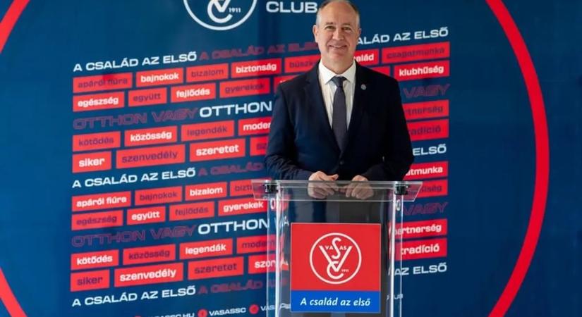 Újabb öt évig Markovits László irányítja a Vasas SC-t