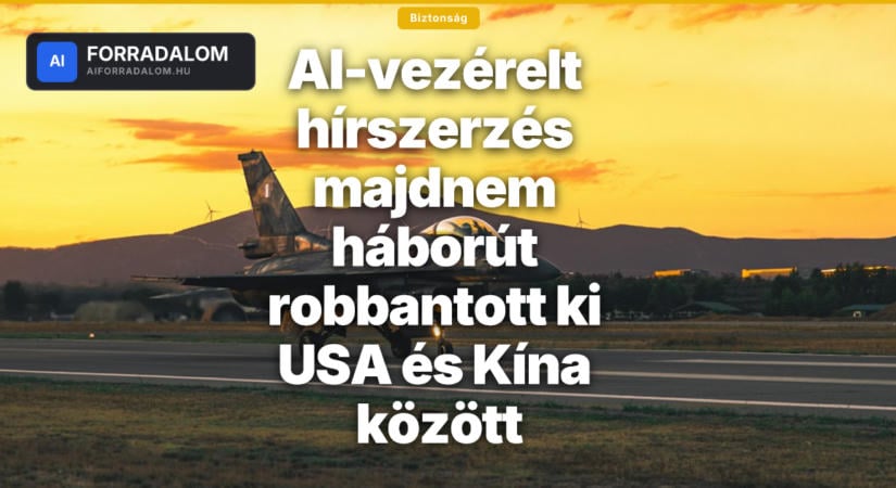 AI-vezérelt hírszerzés majdnem háborút robbantott ki USA és Kína között