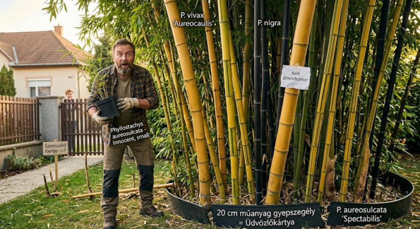 Bambuszt a kertbe? Sövény, fekete szár, arany csík vagy 10 méteres óriás – így válassz Phyllostachyst