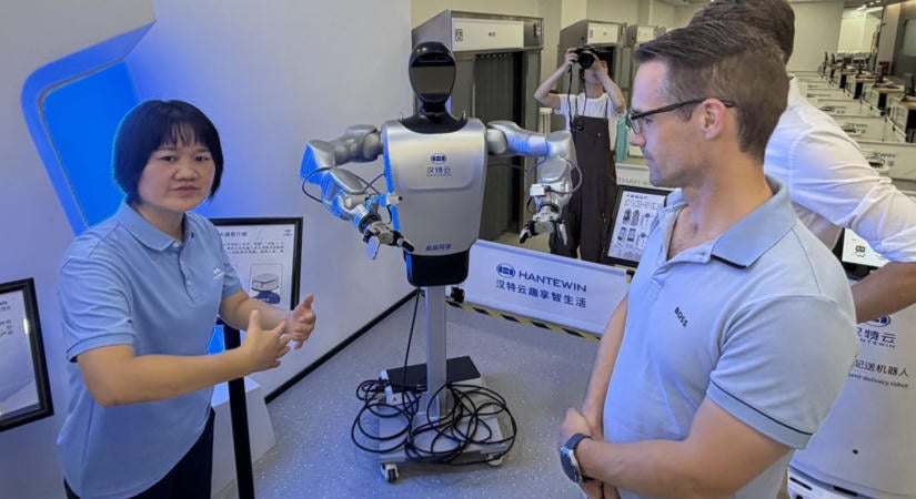 Robotok lepték el Kínát – videóval