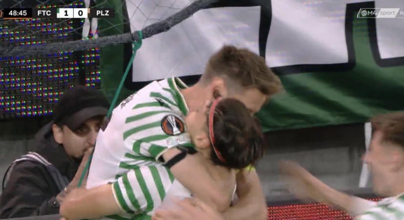 EL: Csak a szokásos, Zachariassen góljával vezet a Fradi a Plzen ellen - videó