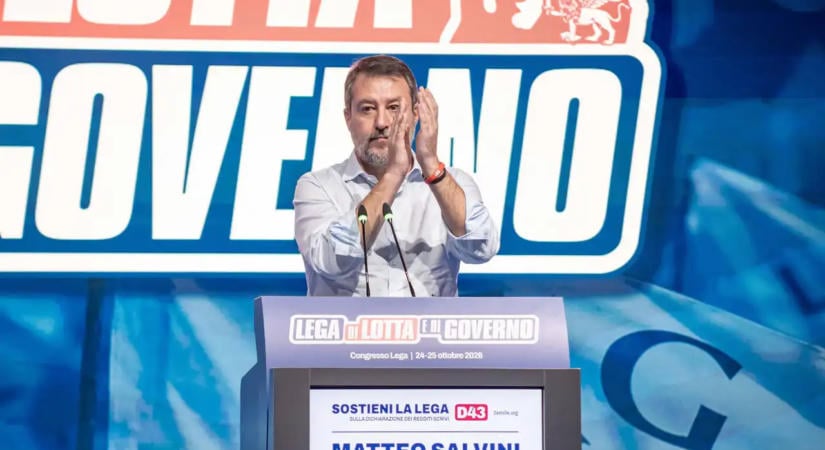 Matteo Salvinit negyedszer is megválasztották a Liga főtitkárának