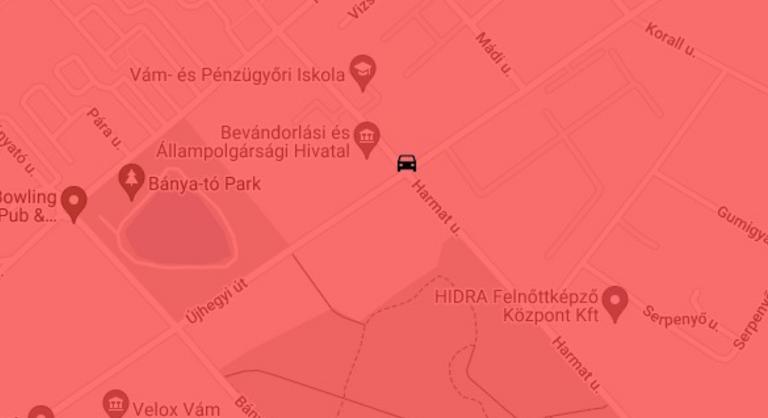 Tömegkarambol történt Kőbányán