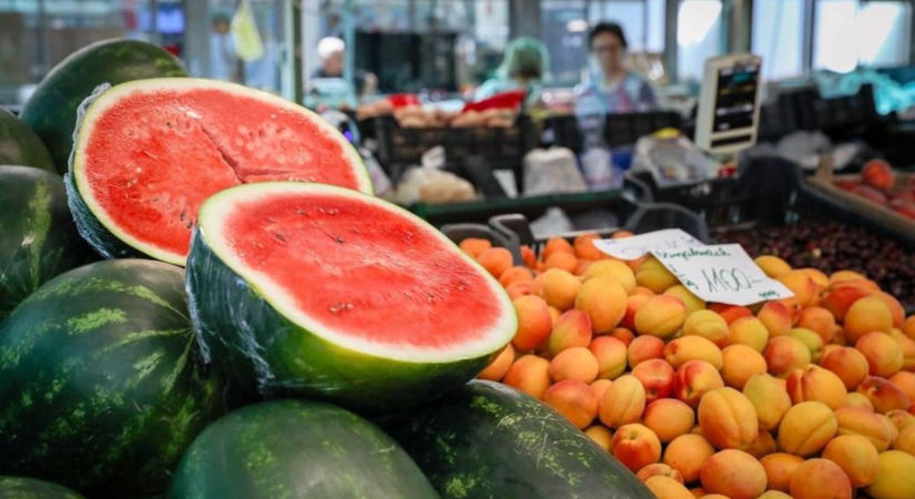 Megnézték, mit árulnak a standokon, taroltak a borsodi dinnyések!