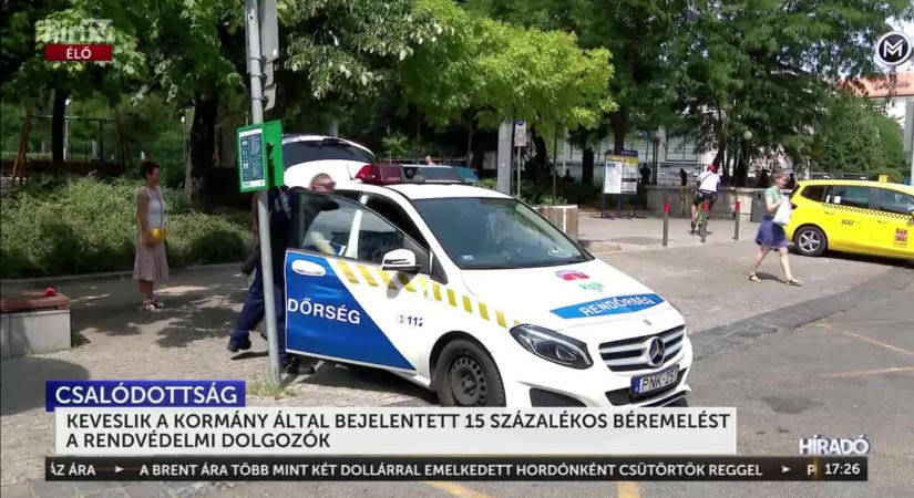 Keveslik a rendvédelmi dolgozók a Tisza-kormány által bejelentett béremelést