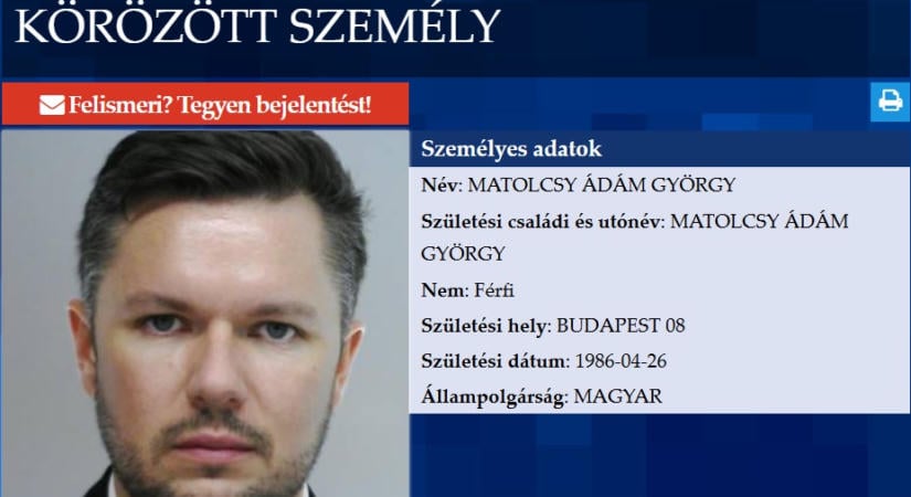 Ukrán és arab volt gengszterek is keresik Matolcsy Ádámot