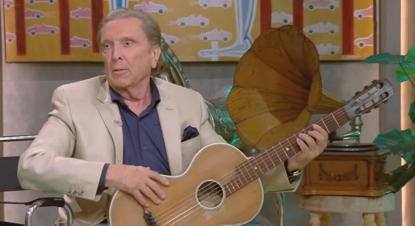 Polgár Árpád négy hangszeren játszik, egy különösen kedves a számára