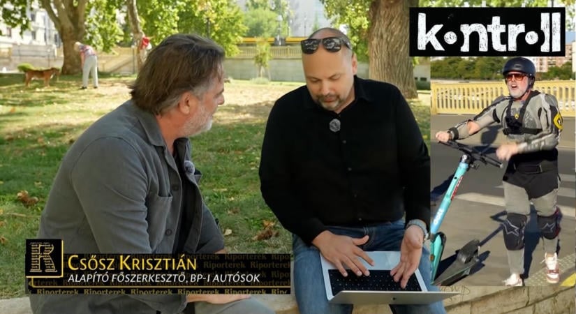 Jó ötletnek tűnt, de több helyen már betiltották – Pimasz úr így rollerezik!