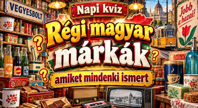 Napi kvíz: Régi magyar márkák, amiket mindenki ismert