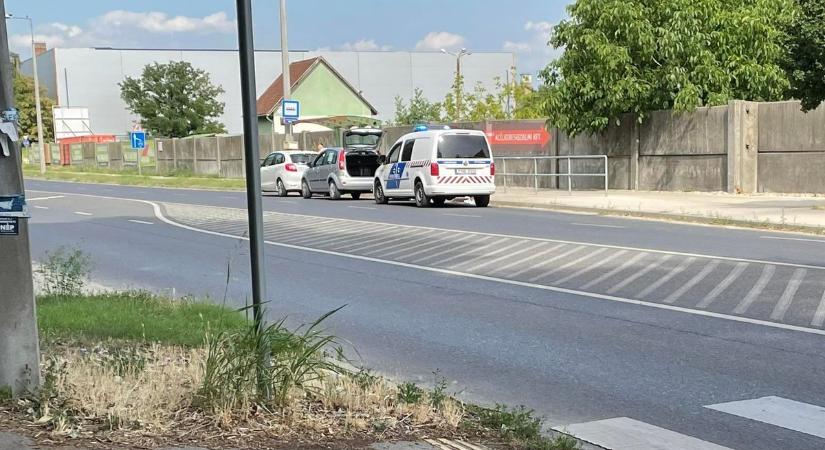 Baleset történt a Mártírok útján