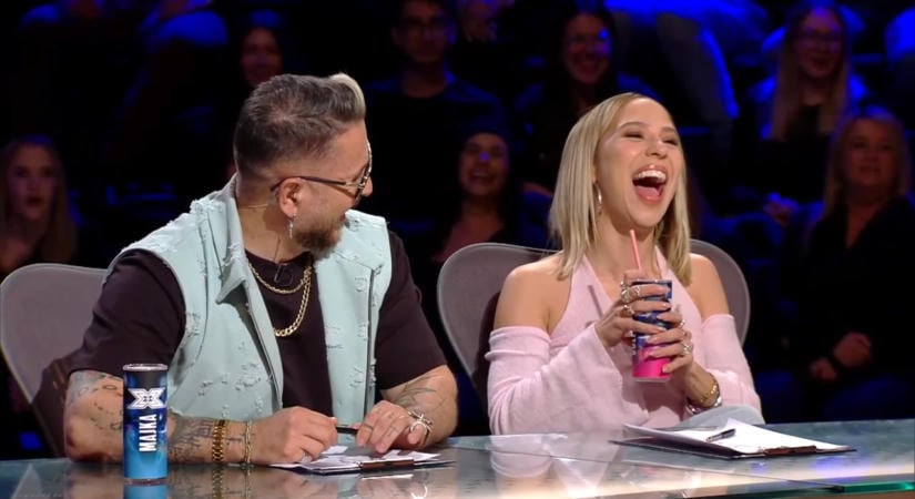 Kecske vagy boszorkány? Így nevet Solére az X-Faktorban!