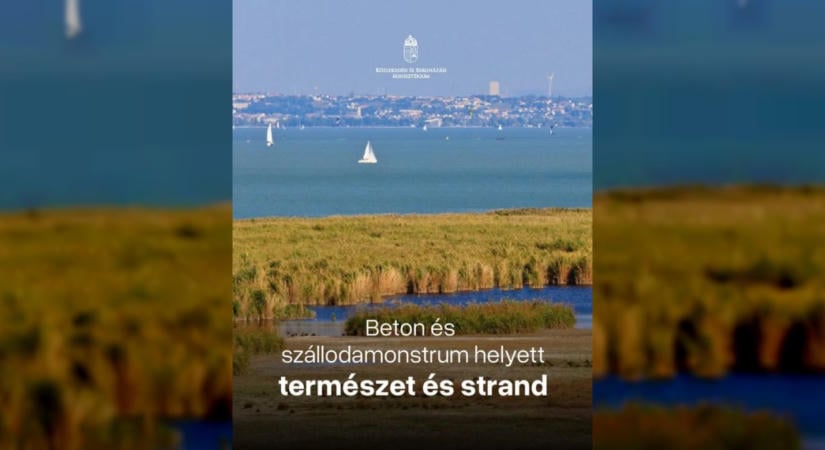 Új fejlesztési koncepció a Fertő-tónál: strand és zöldfelület jön