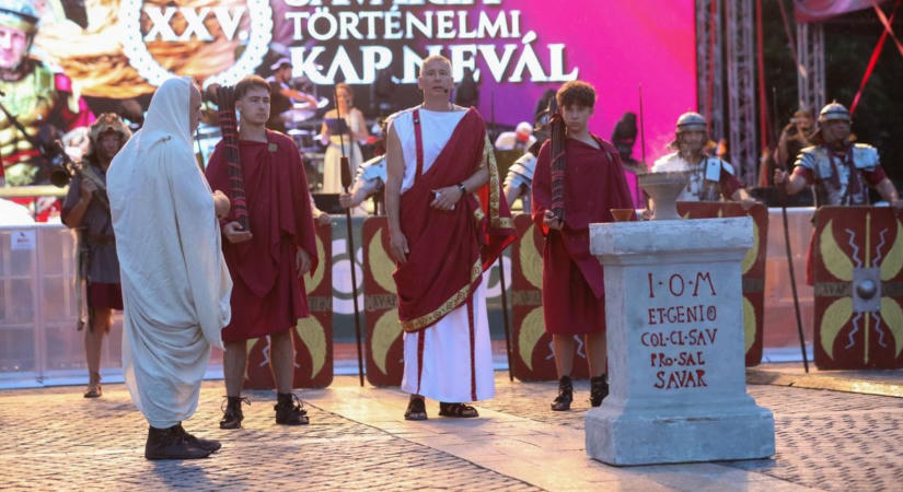 Nem csak az égiek tetszését nyerte el a XXV. Savaria Történelmi Karnevál