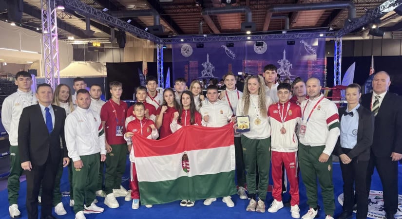 Hat aranyérem Párizsban! A magyar muaythai-válogatott Európa élmezőnyében zárt
