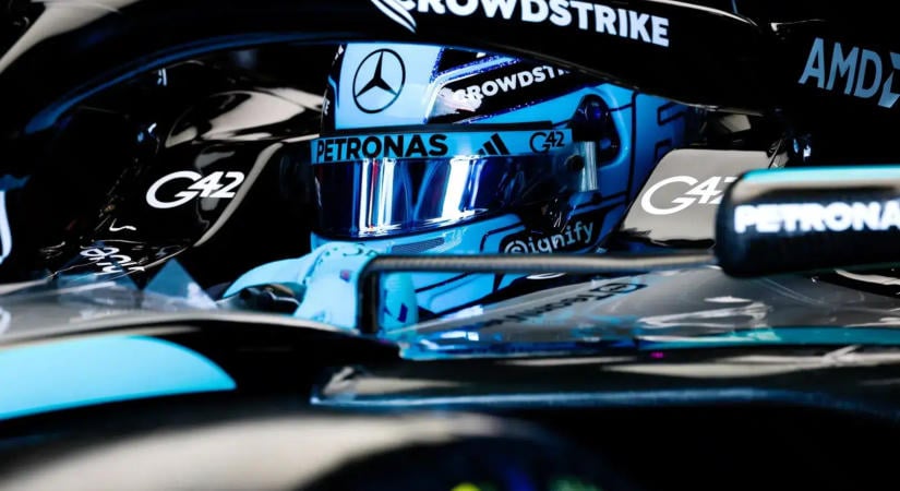 41 ezred döntött: George Russell elvitte a sprint pole-t Norris orra elől!