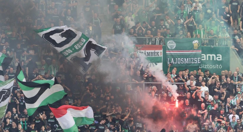 Szintet lépett az üzengetés a Ferencváros–Újpest rangadón, életveszélyes fenyegetés és kreténezés a lelátón – fotók