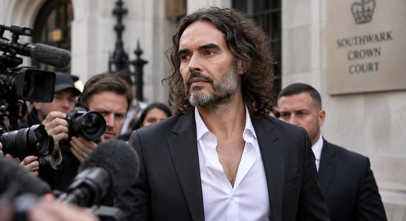 Hat nő vallott Russell Brand ellen – súlyos szakaszába ért a londoni nemi erőszakról szóló büntetőper