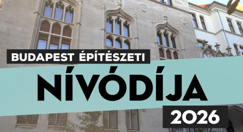 Szeptember 1-ig lehet még jelentkezni a Budapest Építészeti Nívódíja pályázatra