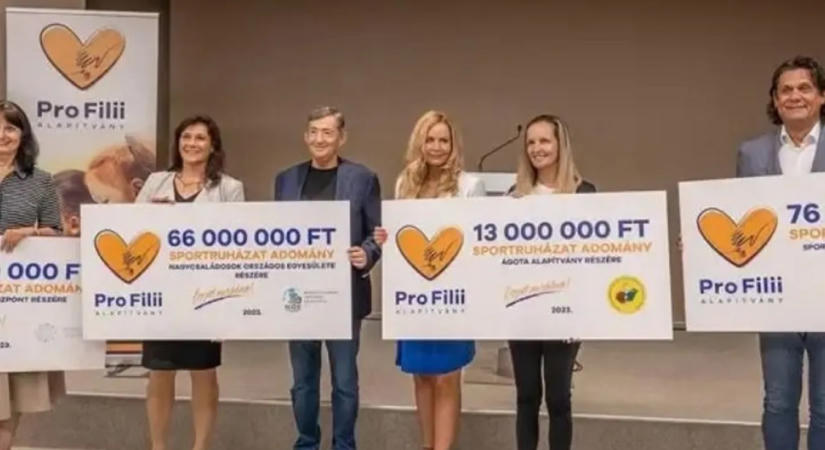 Közel 120 millió forinttal támogatja a rászorulókat a Pro Filii Alapítvány