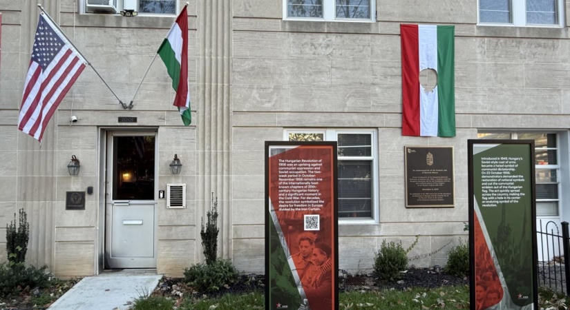 A forradalmárok leszármazottjainak jelenlétében emlékeztek Washingtonban
