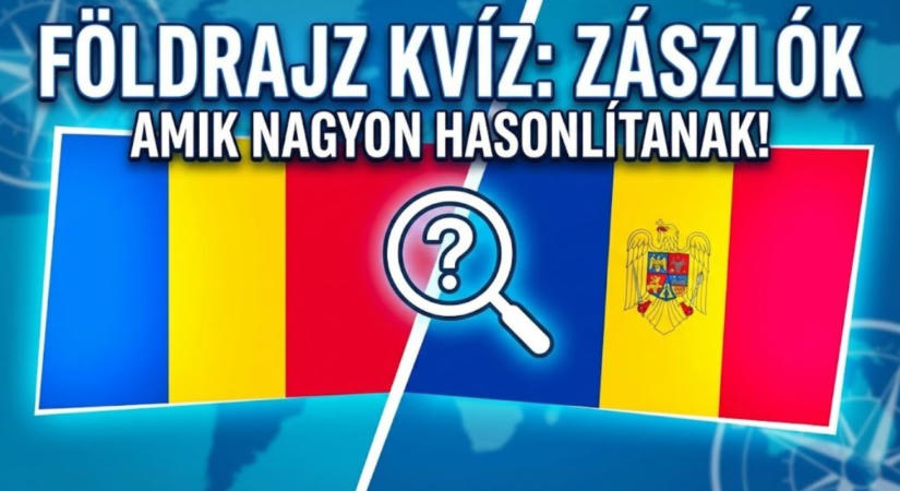 Földrajz kvíz: Kiszúrod a különbségeket, vagy kifognak rajtad a lobogók?