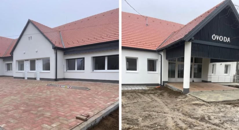 Százmillió forintos támogatásból újult meg a bársonyosi óvoda