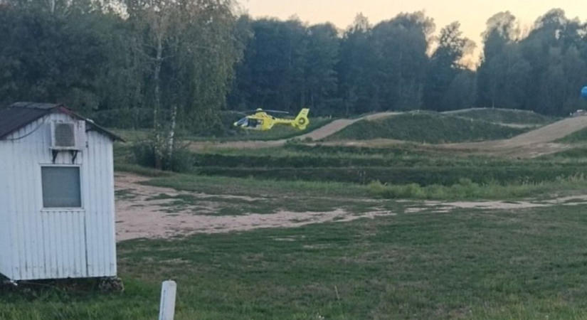 Súlyos baleset történt a szentgotthárdi motocross pályán