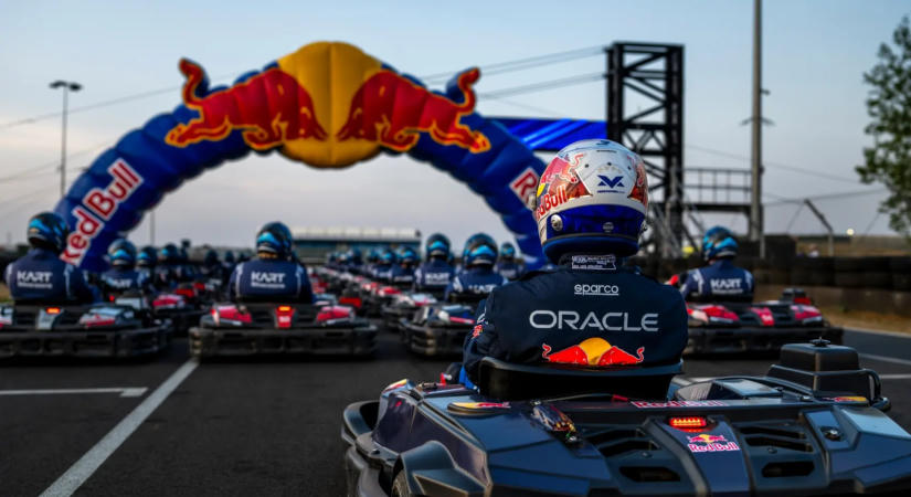 Leclerc aggódik Verstappen 100 gokartos elleni kihívása miatt, Sainz szerint meg sima liba lesz
