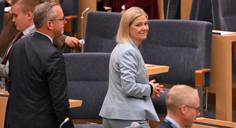 Nincs több lehetőség, leszavazta a svéd parlament, hogy Magdalena Andersson kormányt alakítson