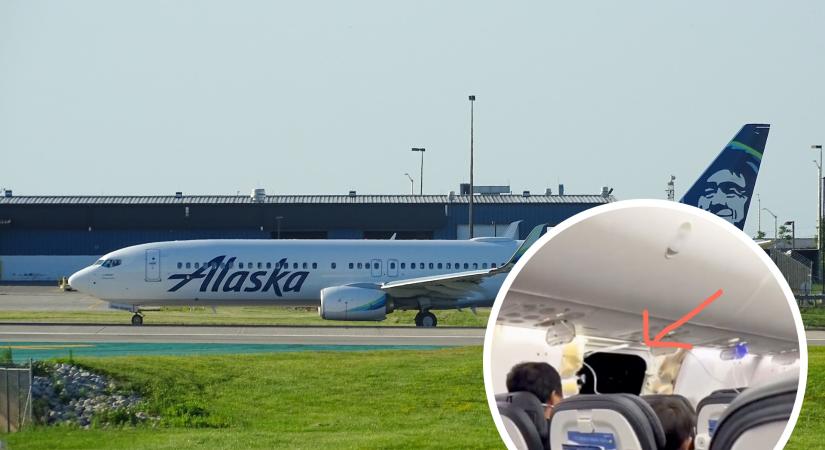 5000 méteres magasságban kitört egy Boeing 737 MAX 9 utasszállító vészkijárata