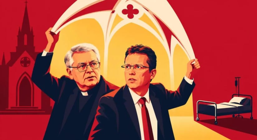 Hodász András nyíltan szégyelli magát a fideszesekért tartott ima miatt