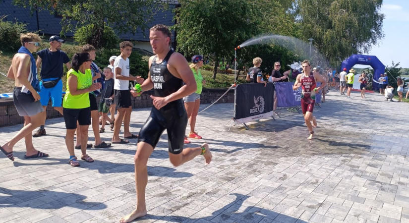 Két nap Gébárton – avagy triatlon a forróságban a bajnoki címekért