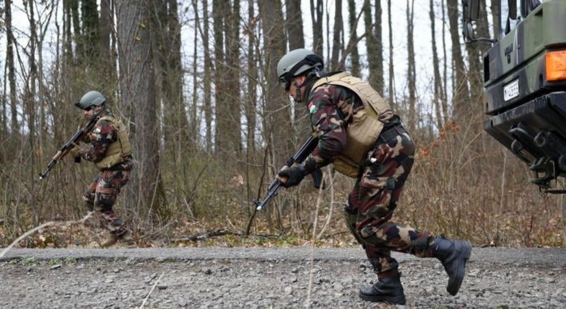 Katonai kiképzés miatt változik a megszokott rend a Zaranyi erdőben