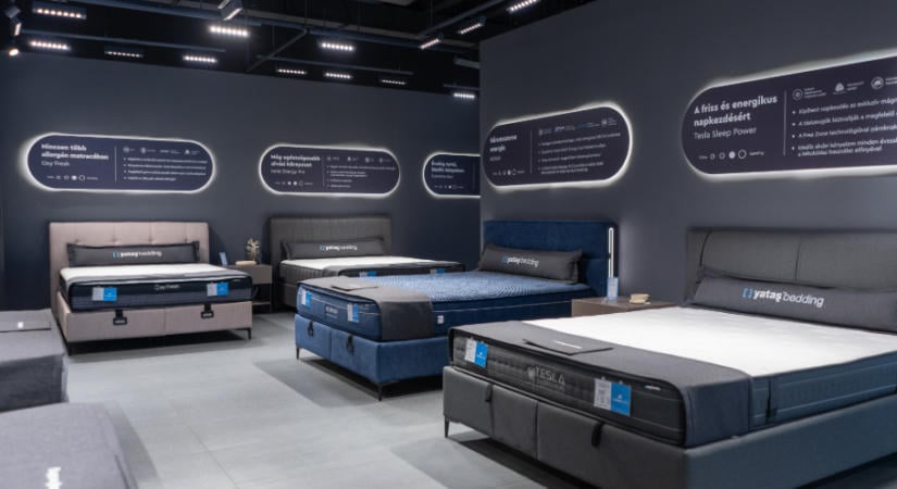 Új alvásélmény Óbudán – megnyílt a Yatas Bedding hatodik magyarországi bemutatóterme