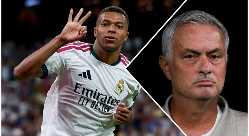 Mbappé negyven gólt lőhet az idényben – José Mourinho Kylian Mbappé triplájája után