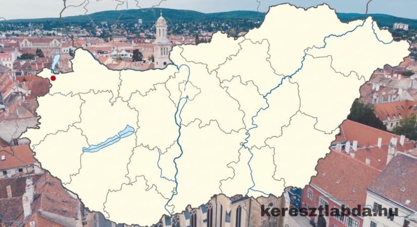 Földrajz feladat: melyik város a piros pont a nyugati határnál?