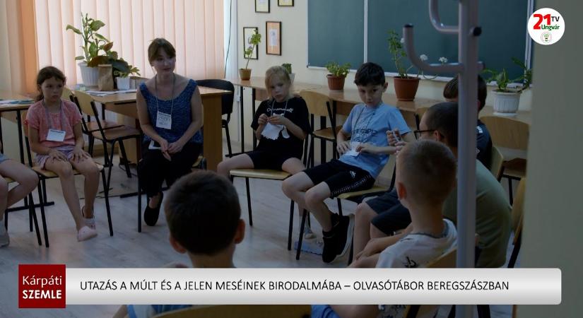 Utazás a múlt és a jelen meséinek birodalmába – olvasótábor Beregszászban (videó)