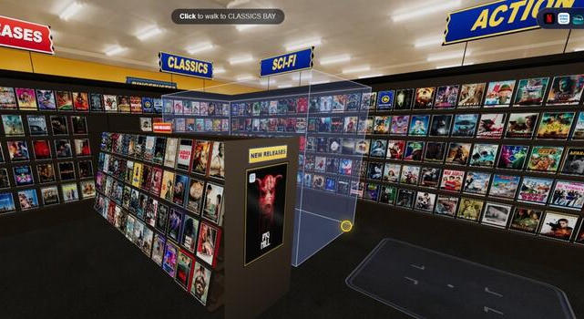 Ez a virtuális videótéka a streaming-feliratkozásaidból áll össze