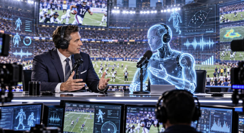 Visszahoztak egy halott sportkommentátort az élő adásba – Teljesen felforgatják a sportközvetítéseket az új technológiával