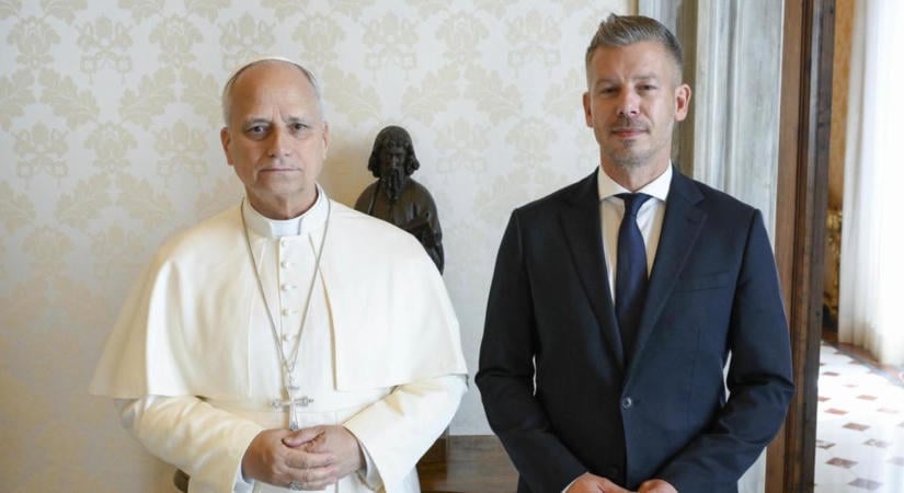 Magyar Péter találkozott a pápával: "nagyon jó beszélgetés volt, mintha már ismertük volna egymást"