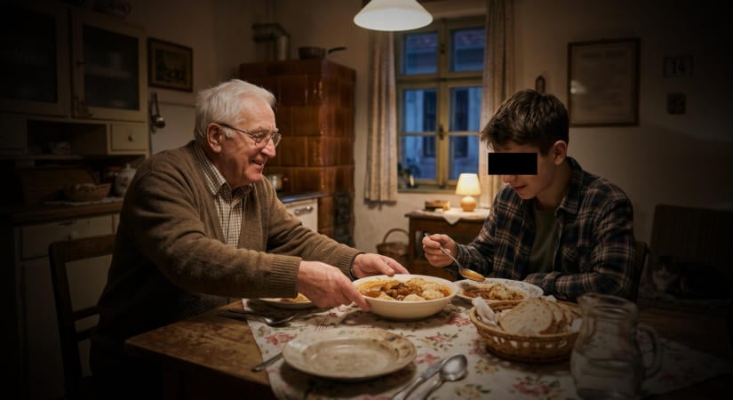 Idős bácsi sajnált meg egy éhes fiút, aki azonban meglopta