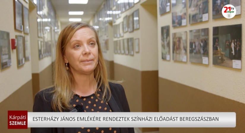 Esterházy János emlékére rendeztek színházi előadást Beregszászban – (videó)
