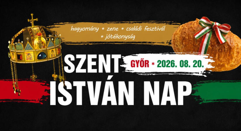 Jolly és Gáspár Laci is fellép Győrben augusztus 20-án