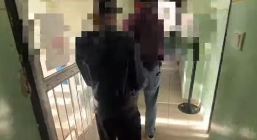 Tiszaföldvári díler bukott le, a rendőrök videón mutatták meg az előállítását