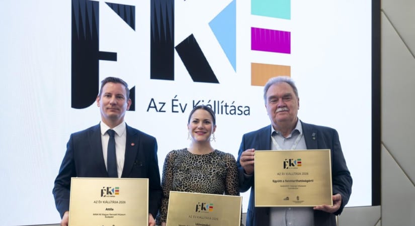 A Nemzeti Múzeum, a Szabadtéri Néprajzi Múzeum és a Modem tárlatai nyerték idén az Év Kiállítása díjat
