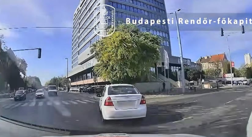 Menekülni kezdett a rendőrök elől Budapesten, de az autója megadta magát