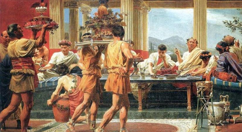 Az ókori rómaiak pizzát is falatoztak a Colosseumban